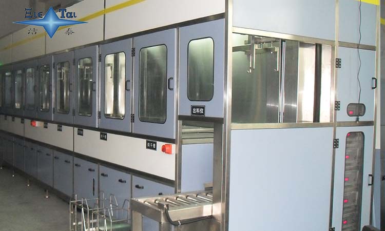 履帶式超聲波清洗機的工藝流程與優(yōu)點介紹 履帶式超聲波清洗機的工藝流程與優(yōu)點介紹